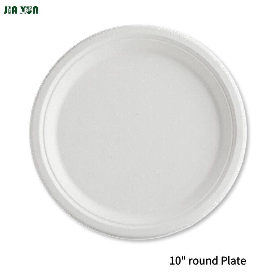 Disposable Sugarcane Bagasse Plates